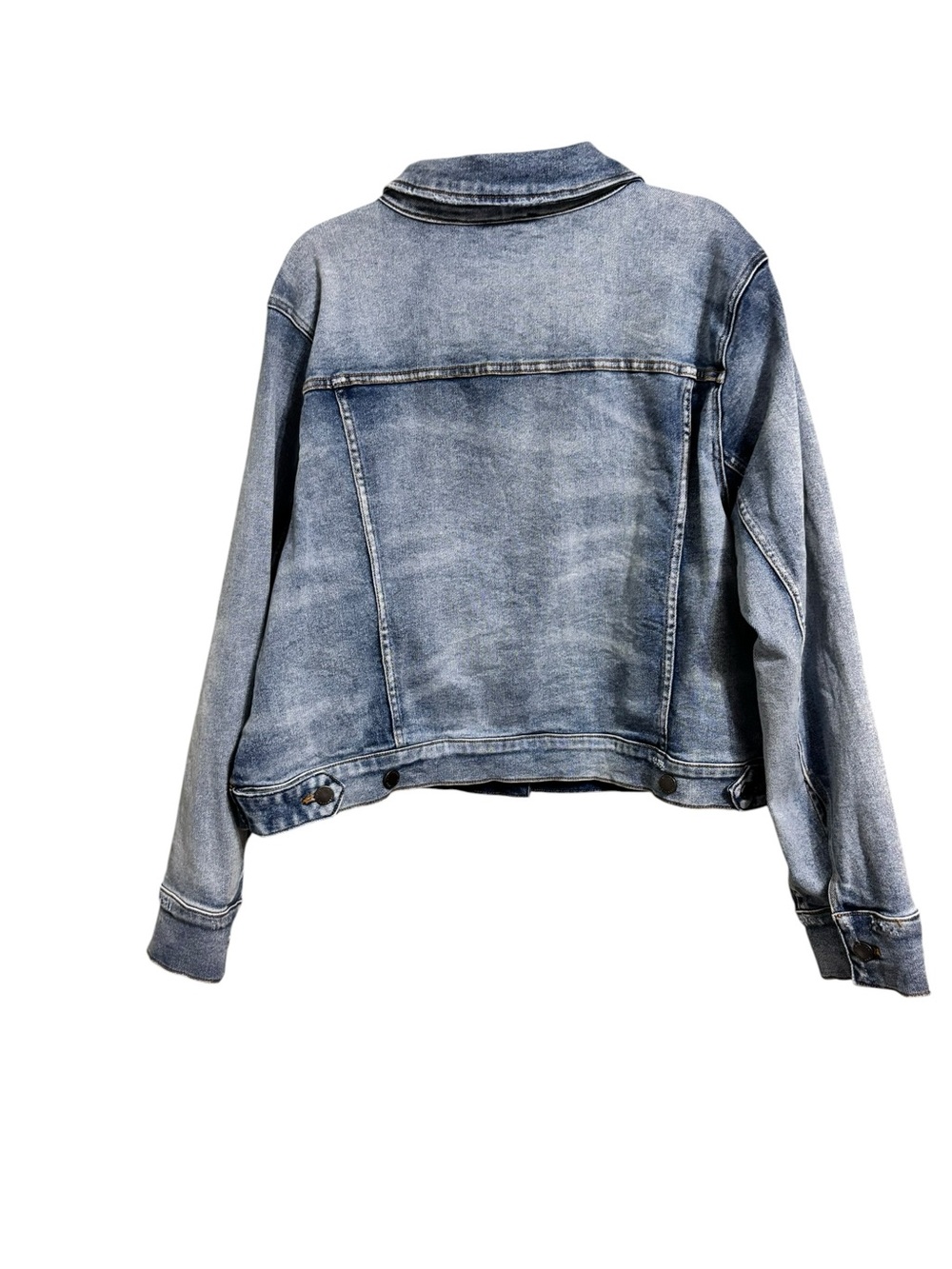 Universal Standard Sz Md / 18/20 Kelsey Denim Jacket - Picture 6 of 8